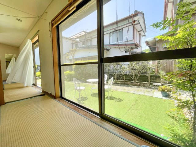 高知市北竹島町　中古住宅の庭