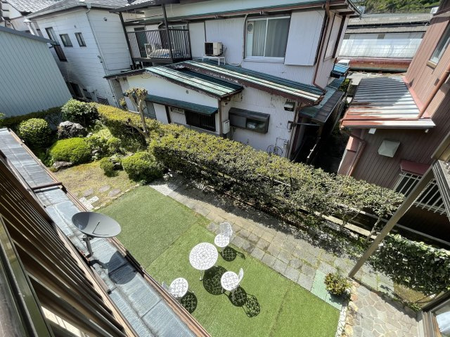 高知市北竹島町　中古住宅の庭