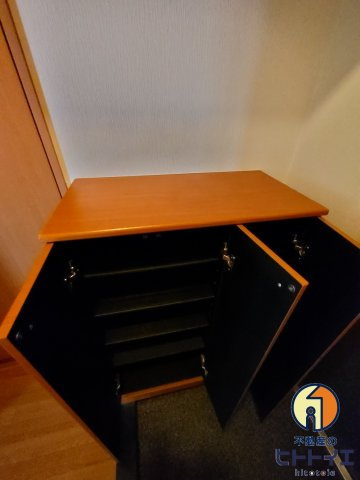 サンコート・パインの玄関|玄関収納です♪