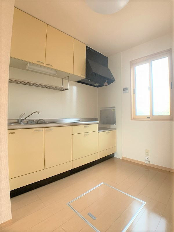 キャトルスクアール本宮のキッチン