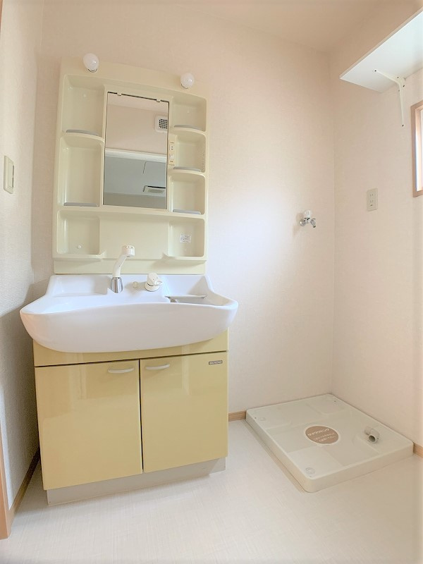 キャトルスクアール本宮の独立洗面台