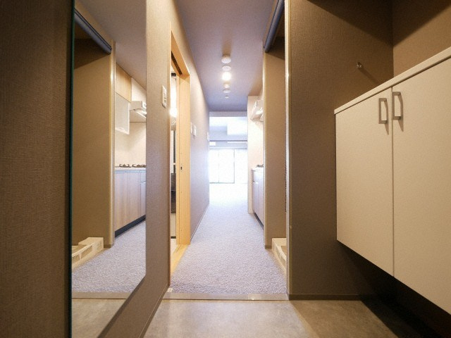 Uresidence Temmabashiの玄関