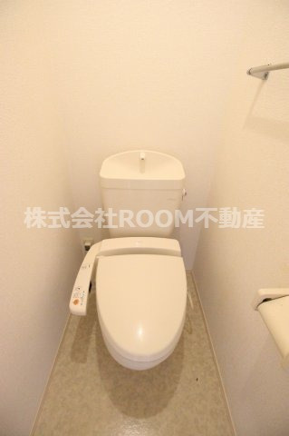 N’ｓ　BLANC　Ａ棟のトイレ|シンプルで使いやすいトイレです