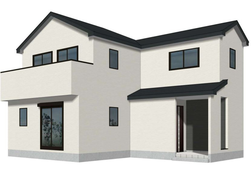 藤岡市藤岡21-2期（全1棟）1号棟の外観パース|外観パースです