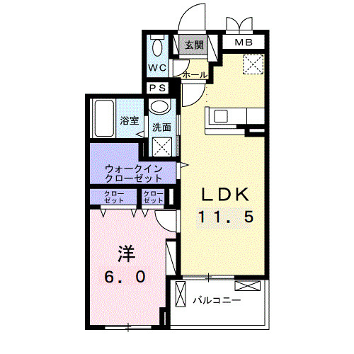【間取り】 | ラ・ルミエール