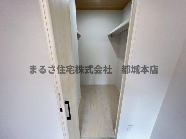 アベニール高城の収納|ウォークインクローゼット