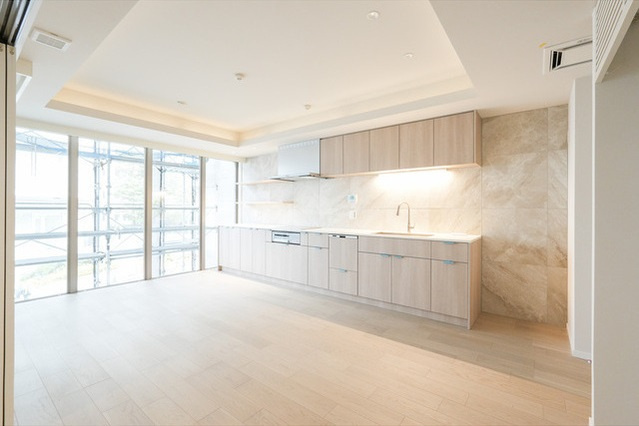 港区赤坂６丁目の賃貸マンションの居間・リビング