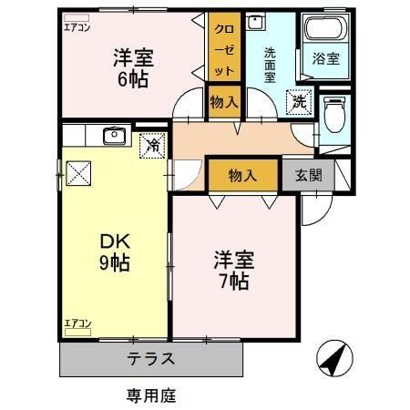 【間取り】 | セントラルハイツ　Ａ