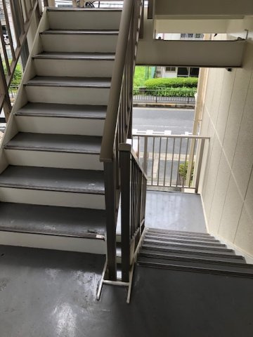 サンコークレアールのその他共用部分|非常階段