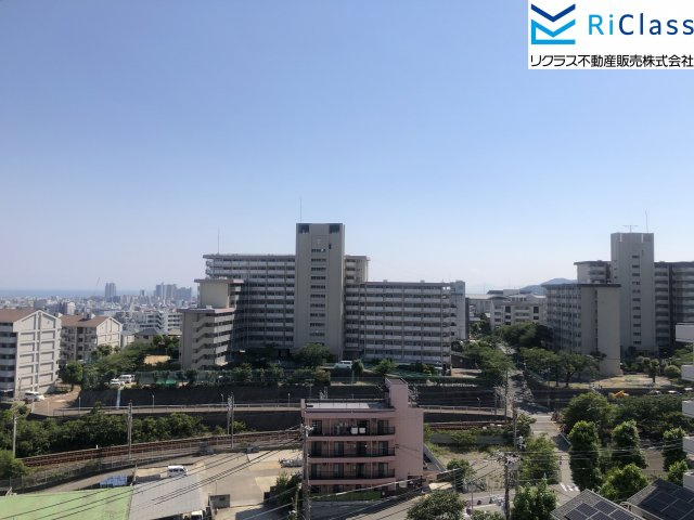 夢野ハイタウン1号棟の展望