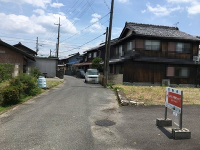【前面道路含む現地写真】 | 大津市和邇中浜115　売土地