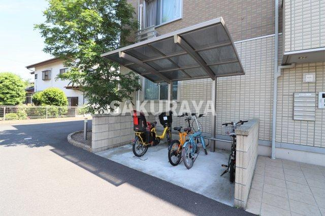 プリスカーサのその他共用部分|北側駐輪場