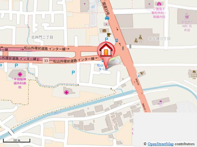 【地図】 | エタンリジェール　A棟