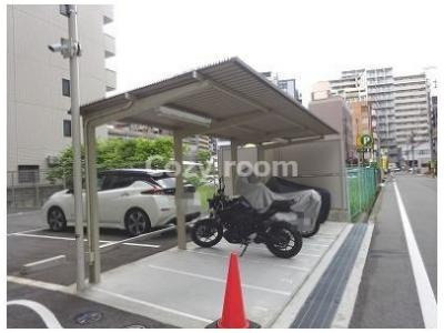 【その他共用部分】 | スペーシア江坂広芝町 | バイク置き場です。