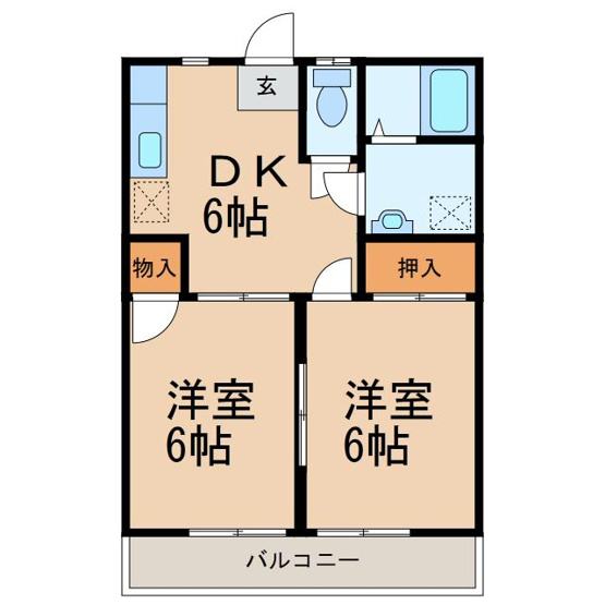 【間取り】 | コーポＴ＆Ｙ