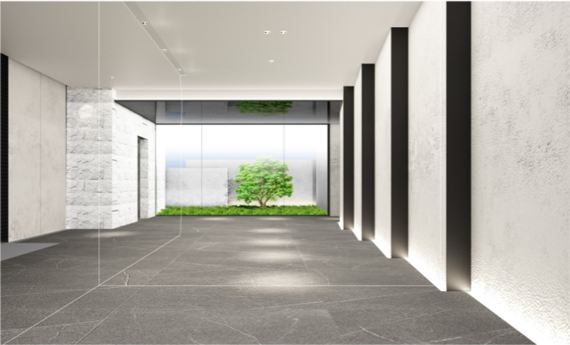 メルディア大正D.C.のエントランス