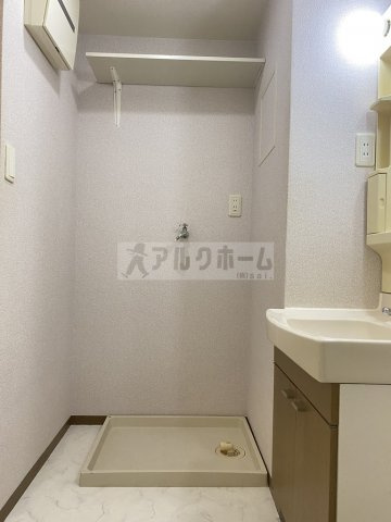 ニューリバーサイド八尾南B棟の洗面所