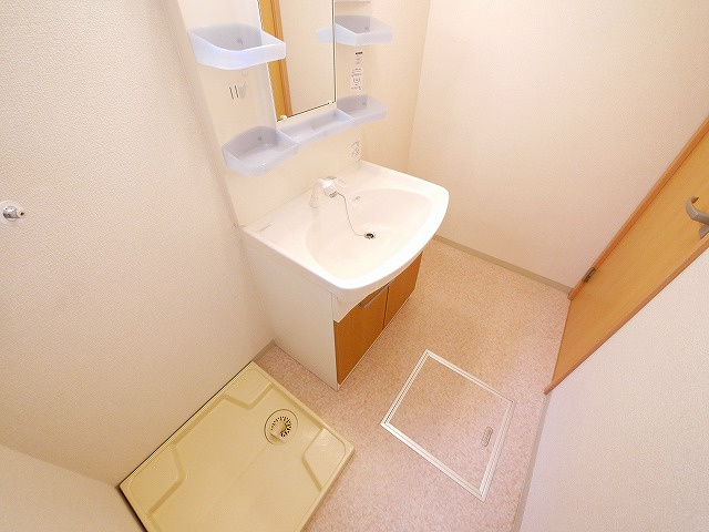 レスポワール法蓮の洗面所