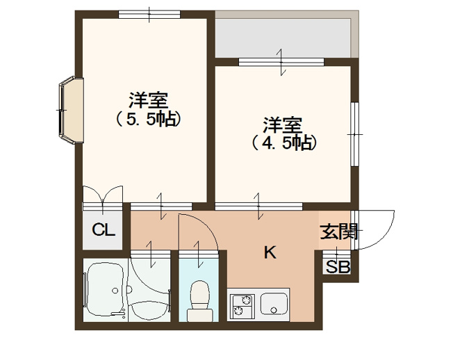 【間取り】 | フレンドハイツ