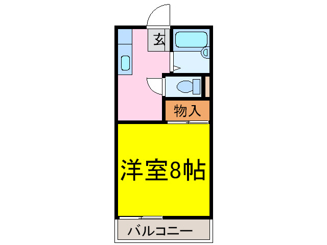 【間取り】 | アーバンハイツ下栗町