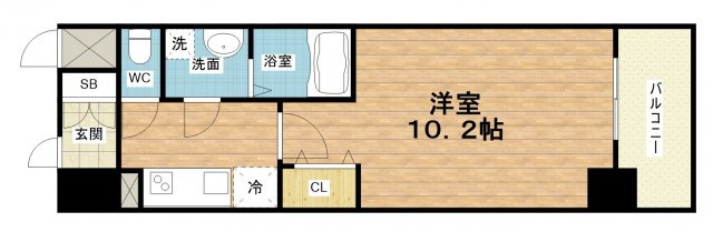 【間取り】 | エスリード福島第5