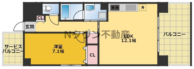 【間取り】 | ヴェネチアプリモ