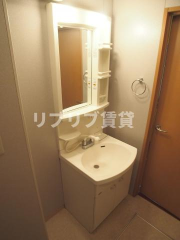 プレジールⅡの独立洗面台