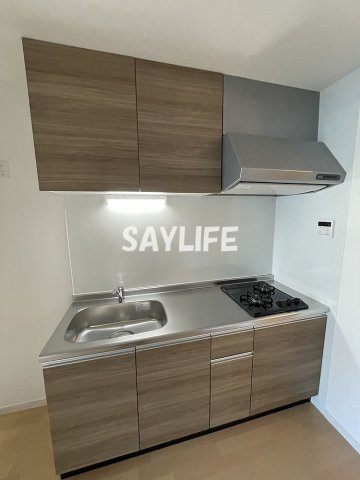 東大阪市荒本２丁目のアパートのキッチン