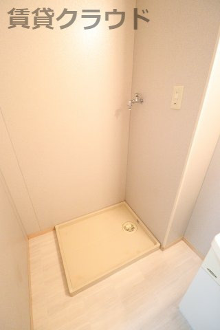 プレジールⅡの洗面所|脱衣スペースもあります