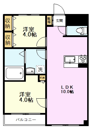 【間取り】 | 小平ファミリーマンション