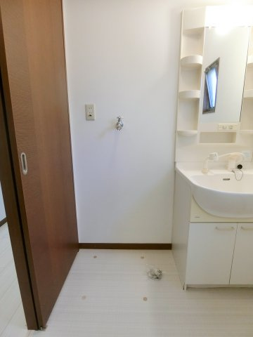 テンダーヴィラA棟の洗面所