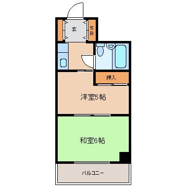 【間取り】 | メゾンエイコー浮田