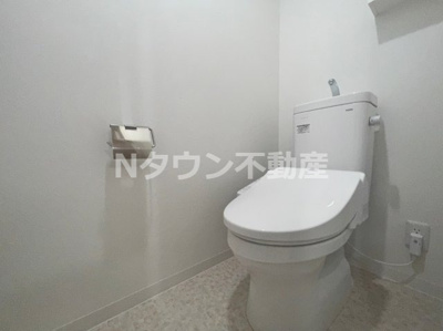 【トイレ】 | ボーデュキャナル幅下 | 落ち着いたトイレです
