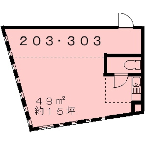 葛西ビルの間取り