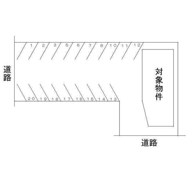 葛西ビルの駐車場