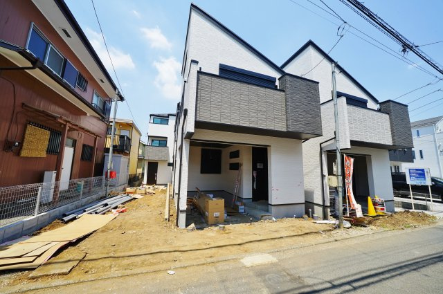 全棟ＬＤＫ１７帖以上♪桜ケ丘２丁目の全３棟新築戸建て！の外観|保土ケ谷区桜ケ丘2丁目の全3棟、新築分譲住宅です。