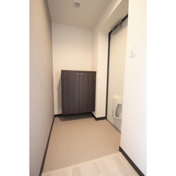 テラスビューの玄関