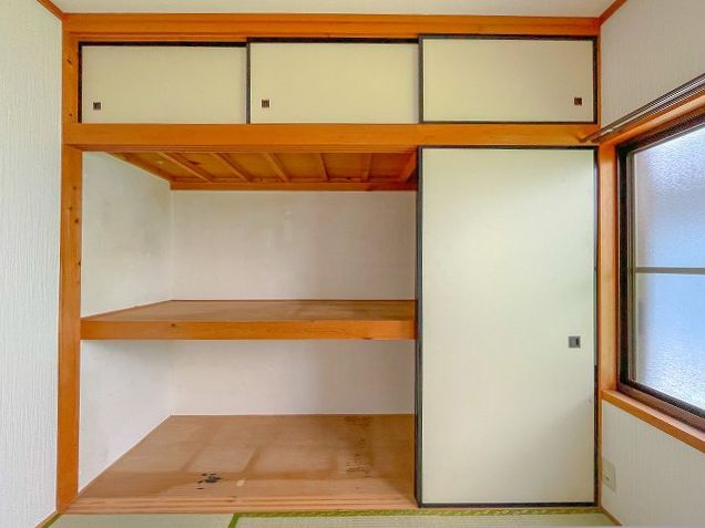 竹島町貸家の収納|ちょっとした収納スペースも充実しています