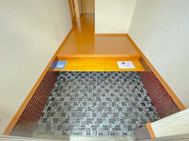 竹島町貸家の玄関|毎日通る玄関はこちらです