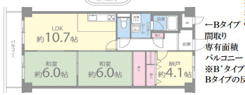 【間取り】 | グランドゥール緑ヶ丘