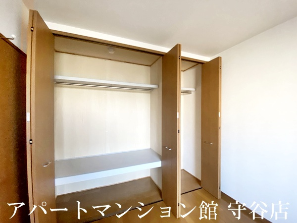 シュロス松前台の収納