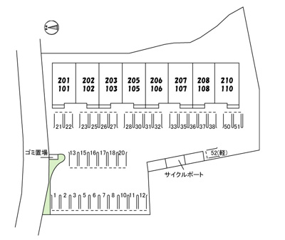 【区画図】 | フェリシード　サリーチェ