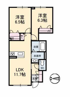 【間取り】 | フェリシード　サリーチェ