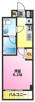 プレールドゥーク元住吉の間取り|エレベーター・宅配ボックス完備♪
