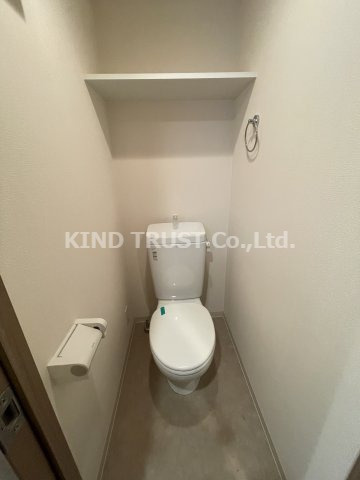 プレサンス梅田東ディアロのトイレ|シンプルで使いやすいトイレです