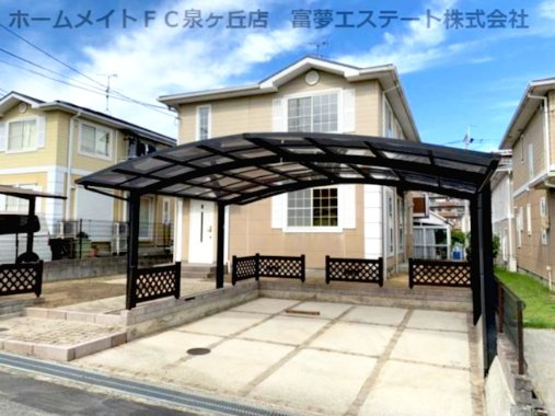 高倉台1丁戸建ての駐車場