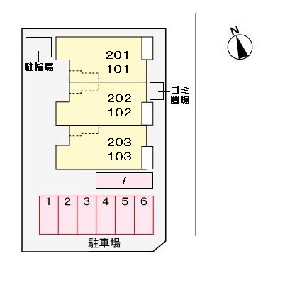 レミュールの区画図