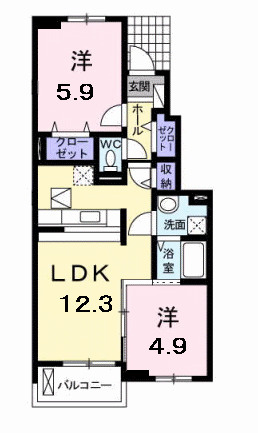 レミュールの間取り