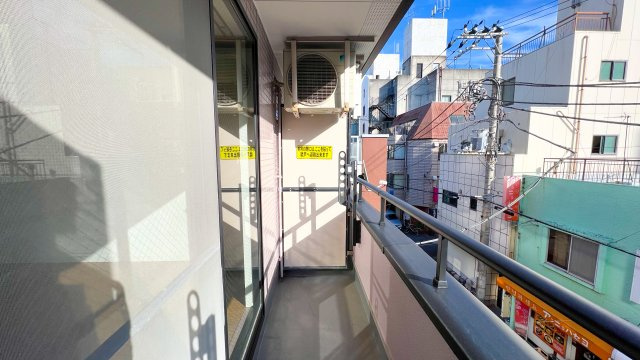 高島屋マンションⅡのバルコニー