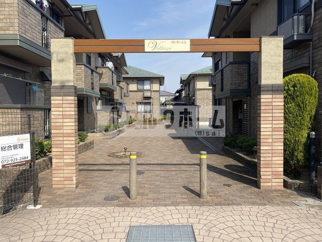 ヴィラ―ジュA棟のエントランス